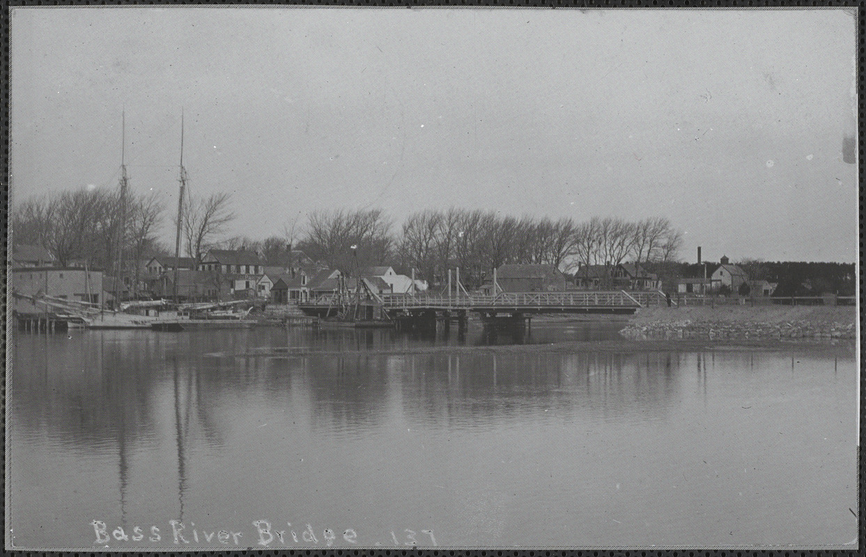 Bass River, second bridge and Packet Landing Digital Commonwealth