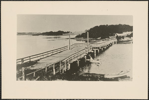 Cove Bridge over Bass River, West Dennis, Mass.