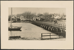 Bass River Bridge, Cape Cod, Massachusetts (first bridge)