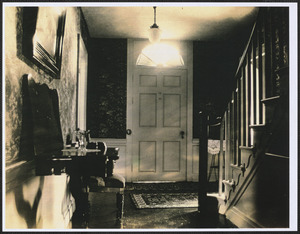 Interior front hall "The Parsonage," 441 Old King's Highway, Yarmouth Port, MA