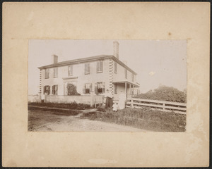 Howard Marchant's house on Bay View St., West Yarmouth, Mass.