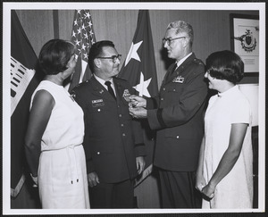 Ralph Cipolla receiving the Legion of Merit