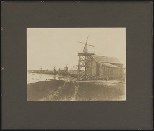 Salt mills on Bass River owned by Tamsen Gifford