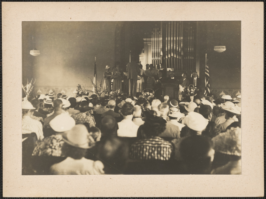 Inside the Congregational Church of Yarmouthport