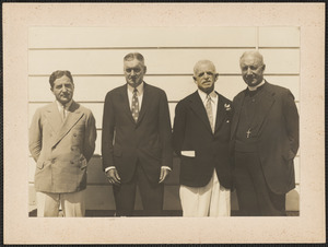 Guido Perera, Henry Kittredge, Louis Thacher, Rev. Dr. ZeBarney Phillips