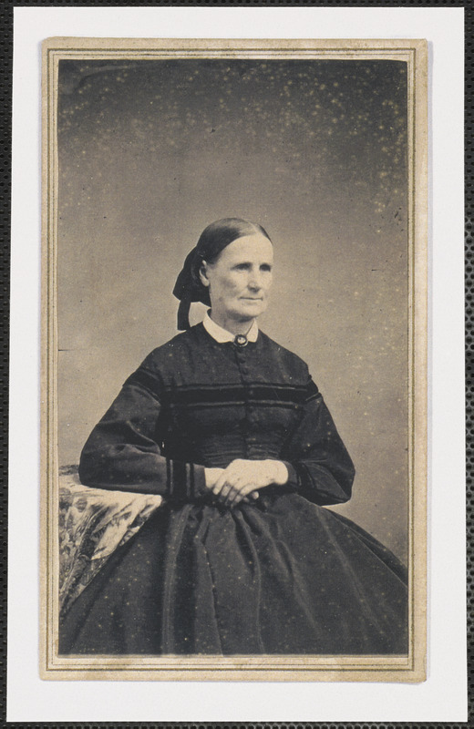 Mrs. Bowdish, wife of Rev. L. Bowdish, Methodist minister, South Yarmouth, Mass.