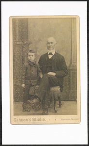 David Kelley (1809-1903) and grandson Ralph Kelley (1883-1956)