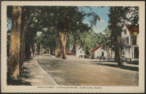 View of street from 173 Old King's Highway, Yarmouthport, Mass.
