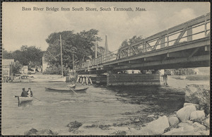 Bass River Bridge from south shore, South Yarmouth, Mass.