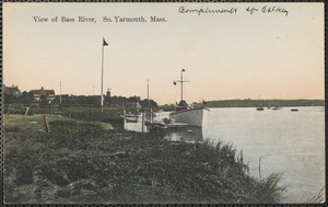 View of Bass River, South Yarmouth, Mass.