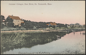 Summer cottages, Bass River, South Yarmouth, Mass.