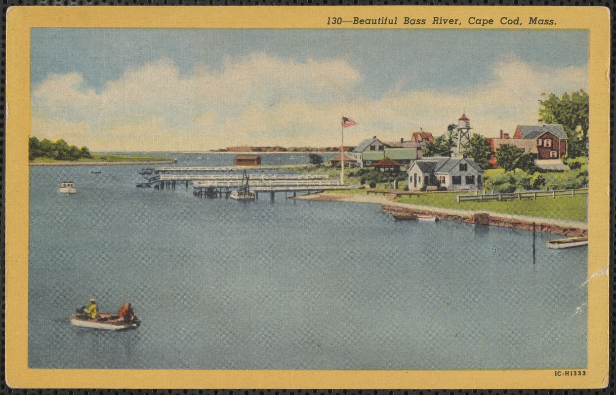 Beautiful Bass River, South Yarmouth, Mass. Digital Commonwealth