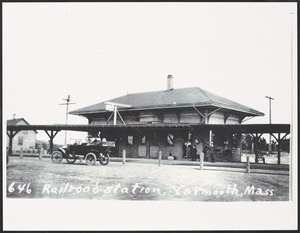 Railroad station, South Yarmouth, Mass.