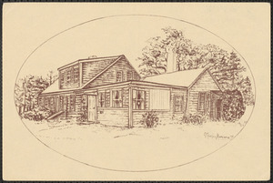 Sketch of St. David's Craft, Gift and Thrift Shop, South Yarmouth, Mass.