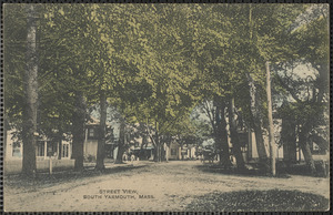 Street View, South Yarmouth, Mass., intersection of North Main Street and Station Avenue