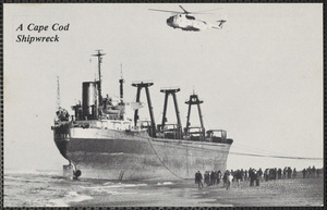 Maltese freighter "Eldia" grounded at Nauset Beach