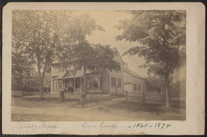 Cyrus Sears home in Ashby, Mass. 1860-1874