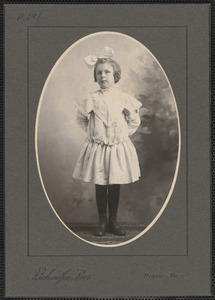 Dorothy Howes as a child