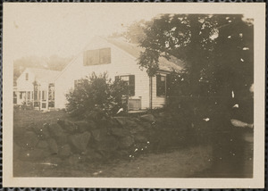 Western end of Thacher House, 162 Old King's Highway, Yarmouth Port, Mass.