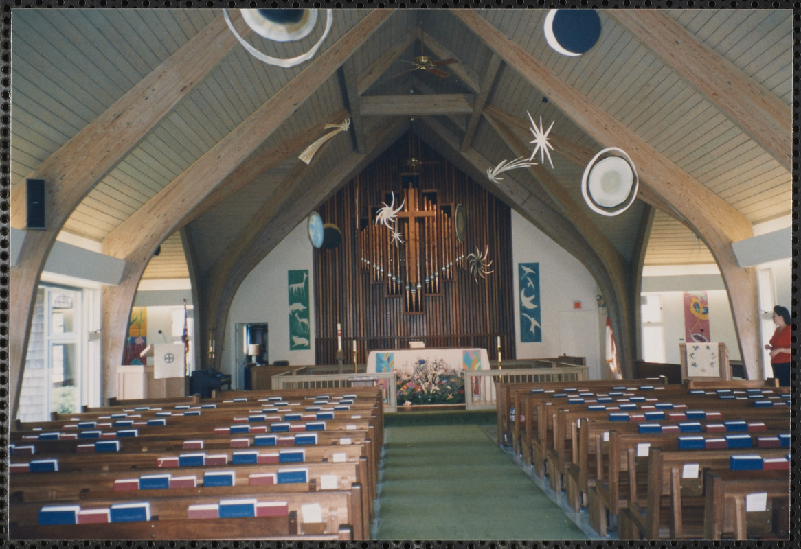 Interior of St. David's Episcopal Church, South Yarmouth, Mass