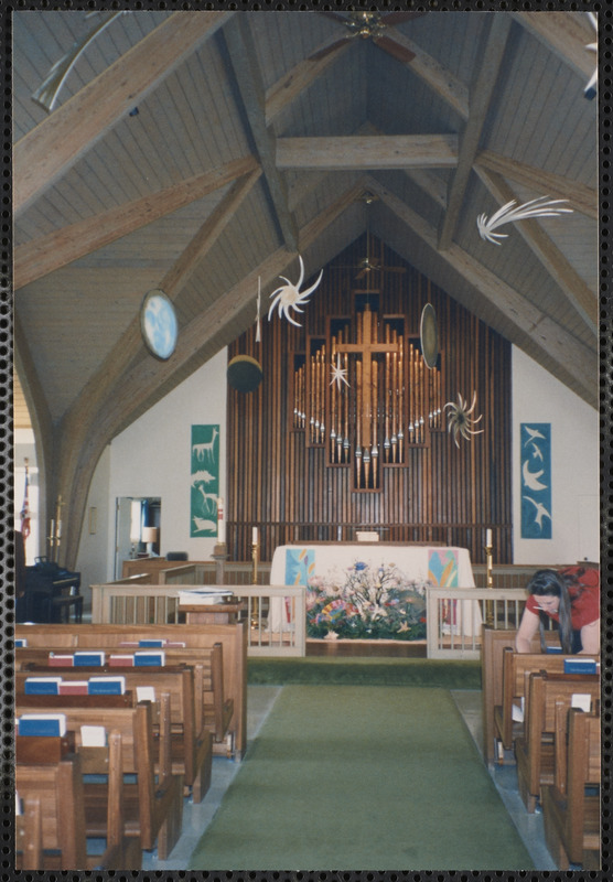 St. David's Episcopal Church interior, South Yarmouth, Mass. Digital