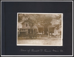 Store of Russell D. Farris, 11 North Main St., South Yarmouth, Mass.