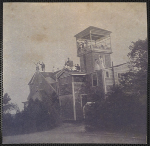 "Creltholme" residence of Joshua Crowell, South Sea Ave., West Yarmouth, Mass.