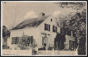 South Yarmouth Library, formerly owned by Zenas & Lydia (Kelly) Wood