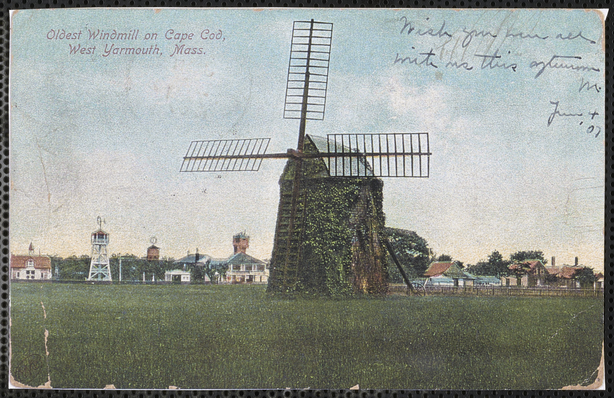 Farris Mill, West Yarmouth, Mass.