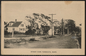 Street view, Old King's Highway, Yarmouth Port, MA.