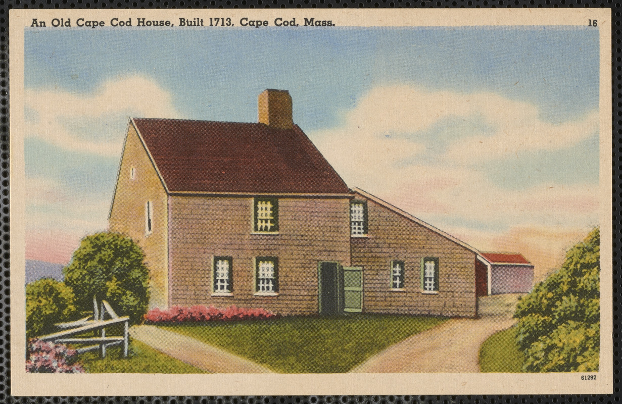 Howes House, New Boston Rd, at Hall St., Dennis, MA Digital Commonwealth