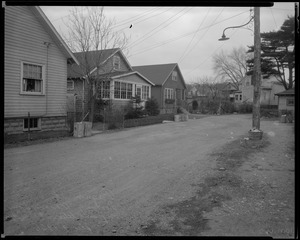 Pagum St. looking westerly from a point between #21 and 27, Dec. 9, 1936
