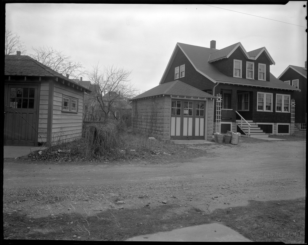 #45 Pagum St. looking NE from in front of #50, Dec. 9, 1936