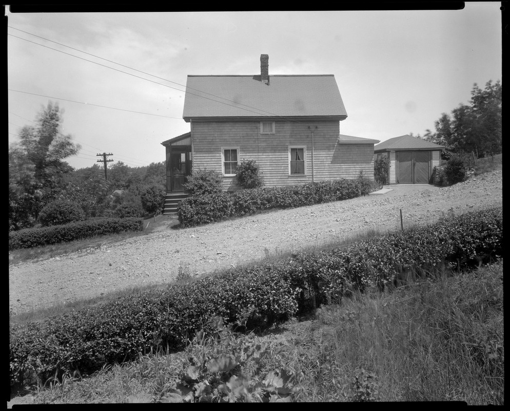 House #3 Rudolph St. view looking NEly from Williams St., July 7, 1936