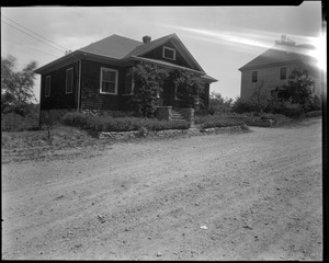 #110 Williams St. view looking NEly from street, July 7, 1936