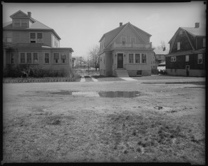 #31 and #45 Wheeler St. looking SEly from in front of #34, April 14, 1936