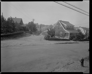 Brentwood St. and Salem St. SW corner view looking southerly, July 18, 1936