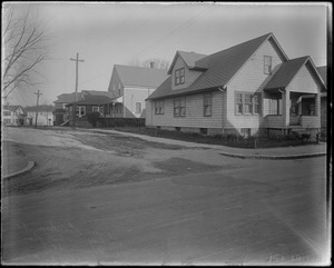 View Erickson St. looking easterly from N. Milton St., Dec. 2, 1930