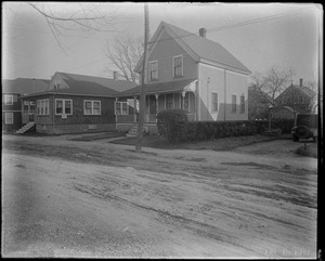 Erickson St. view looking SEly from in front of #9, Dec. 2, 1930