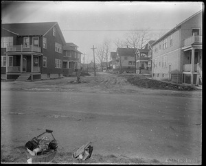 View Erickson St. looking westerly from Home St., Dec. 2, 1930