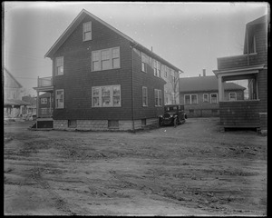 Erickson St. view of house #80-82 Home St. looking SE from Erickson St., Dec. 2, 1930