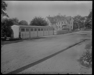 Spraku's garage Gordon St. view looking SWly, Sept. 23, 1933