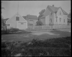 Property at SW corner of Constance + Bowman St. view looking northerly, Sept. 23, 1933