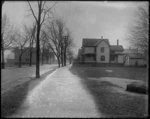 Looking SW on Lynn St. near its junction with Lawrence St., Jan. 1. 1914