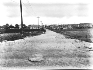Hadley St. view looking westerly from easterly end of street, July 18, 1936
