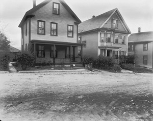 #18 and #20 Marshall St. looking northerly, Nov. 1, 1935
