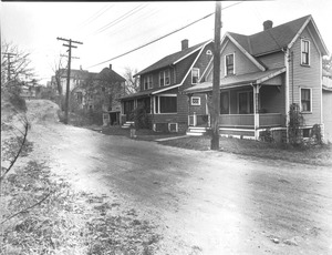 #52 and #50 Marshall St. looking n'wly, Nov. 1, 1935