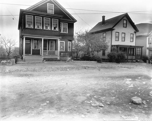 #12 and 18 Marshall St. looking Nly, Nov. 1, 1935