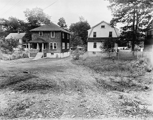 Houses #37 Seery St. and #559 Fellsway East view looking southerly, June 4, 1935