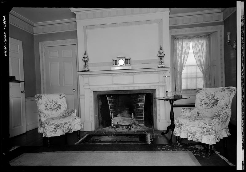 Siebert House, interior, fireplace